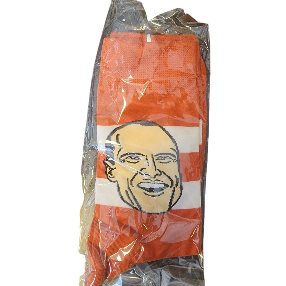 JP Wiser Promotional Unisex One Size Fits All NHL Socks MESSIER Orange NEW